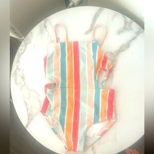 EUC Osh Kosh one piece with side cut outs